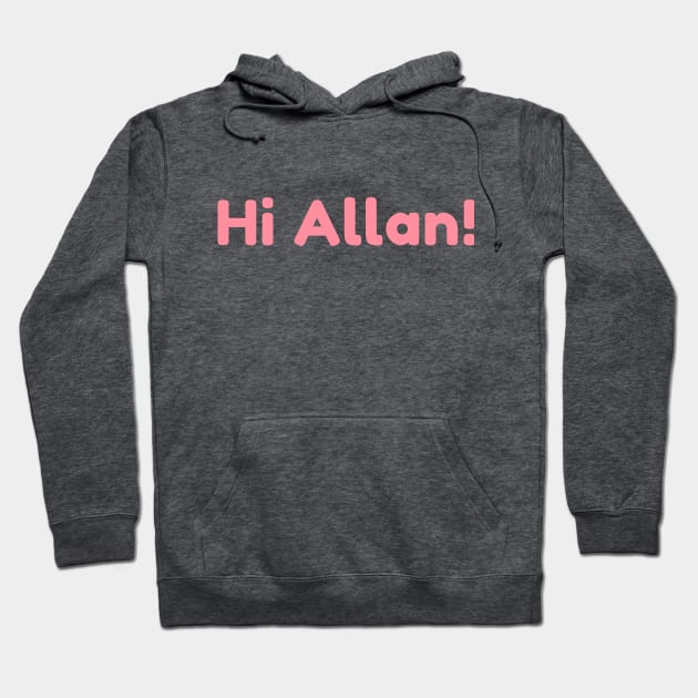 Hi Allan! Barbie inspired design. We love Allan/Micheal Cera! A girls best friend Hoodie by Zoethopia